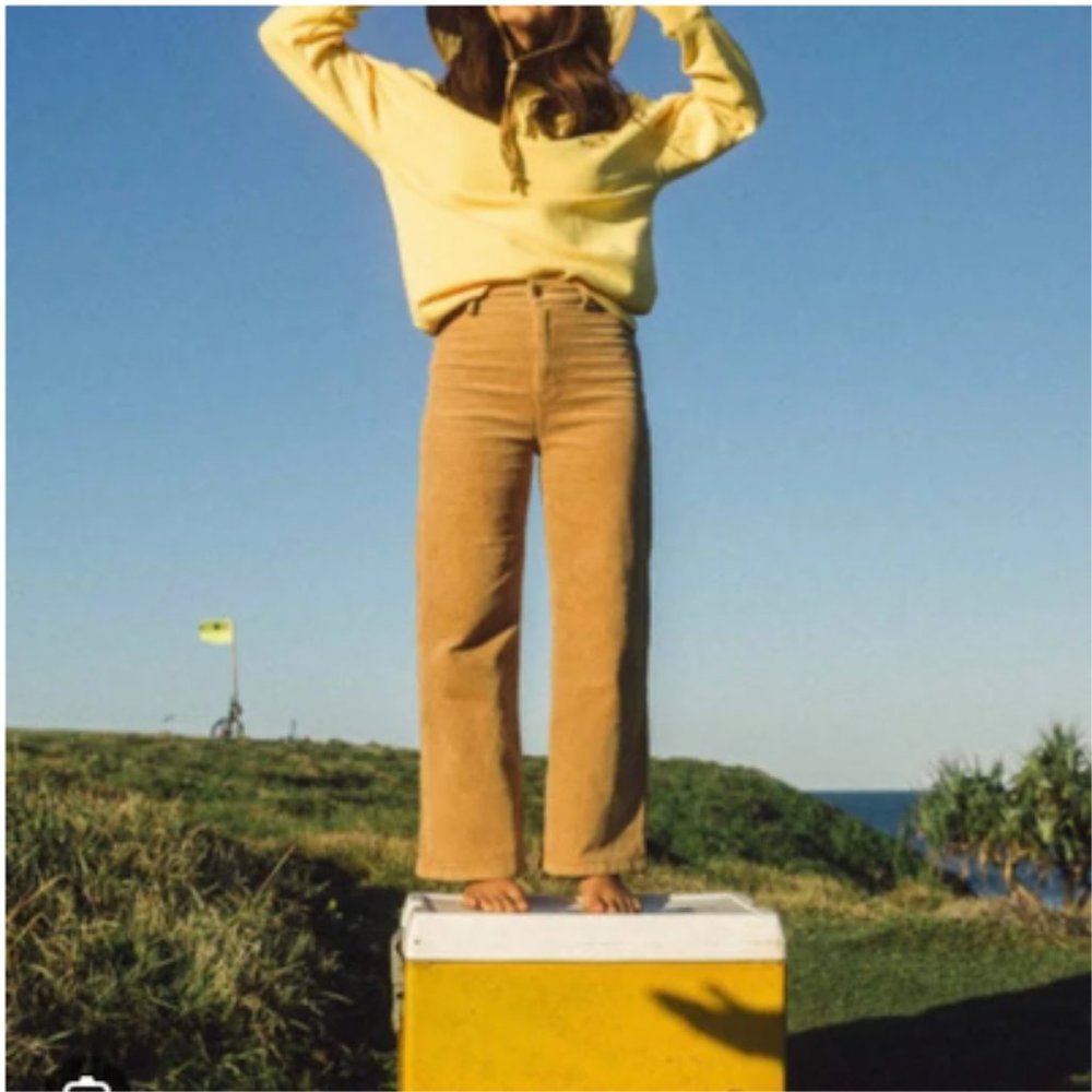 billabong x wrangler corduroy jeans!